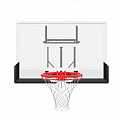 Баскетбольный щит DFC 120x80см, поликарбонат BOARD48P 120_120