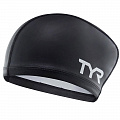 Шапочка для плавания TYR Long Hair Silicone Comfort Swim Cap LSCCAPLH-001 черный 120_120