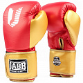 Перчатки боксерские (иск.кожа) 8ун Jabb JE-4081/US Ring красный\золото 120_120
