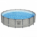 Каркасный бассейн Bestway Steel Pro Max 488x122 см (фильтр, лестница, тент) 5619E 120_120