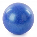 Мяч для художественной гимнастики 15 см AB2803B синий металлик 120_120